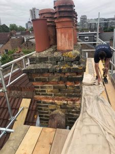 Chimeny Stack Before